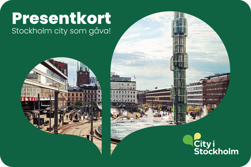 Presentkort city i Stockholm