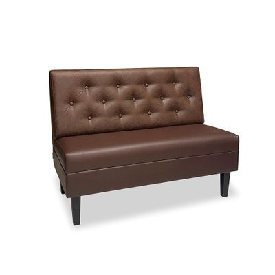 Bilbao Soffa mörkt vintagetyg (120cm)