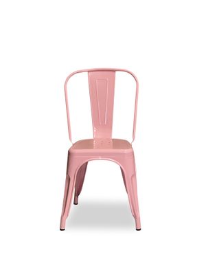 Plåtstol Paris Rosa