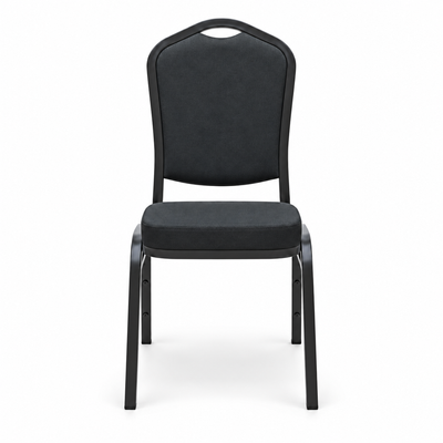 Everest Svart – Stapelbar konferensstol.