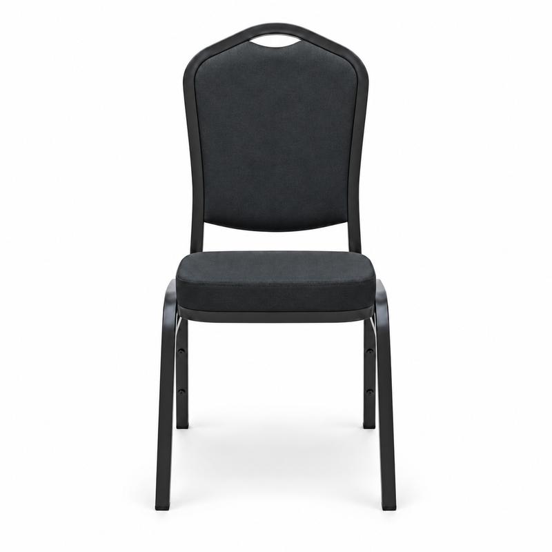 Everest Svart – Stapelbar konferensstol.