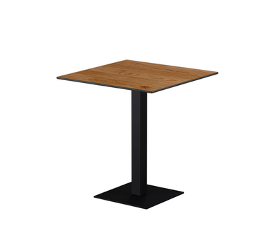 Ljus Ek kompaktlaminat utomhusbord 69x59