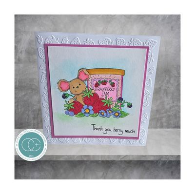 Clear Stamps - Strawberry Tea - So Sweet