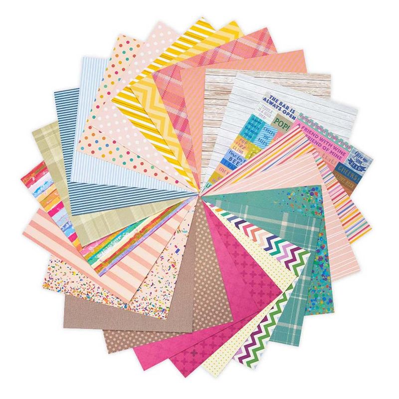 Crafter's Companion - 12 x 12 Paper Pad - All Occasion Patterns and Sentiments