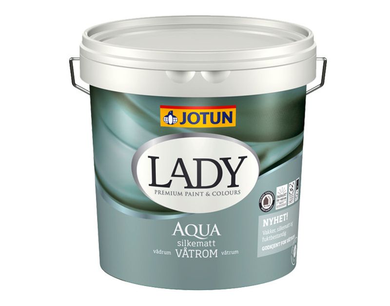 Våtrumsfärg  Lady Aqua Jotun