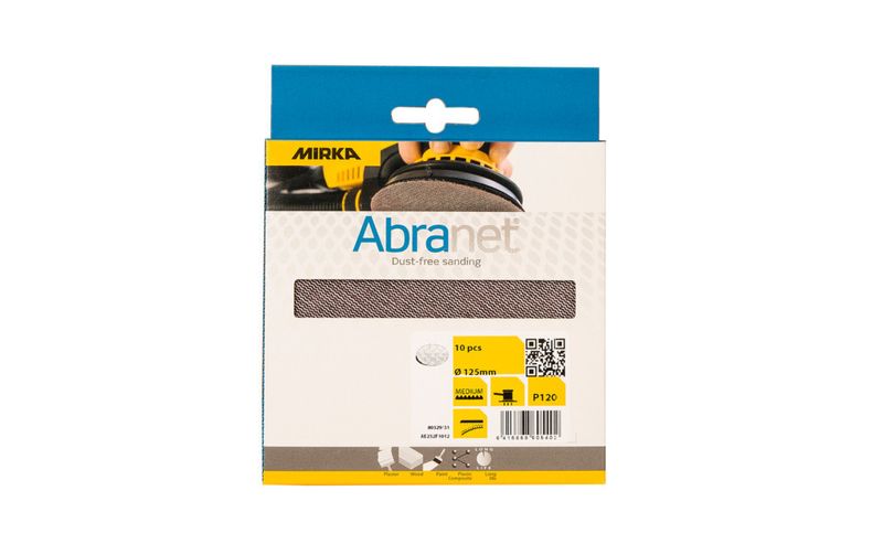 Rondellslippapper Abranet Mirka 150mm 120k 10-pack