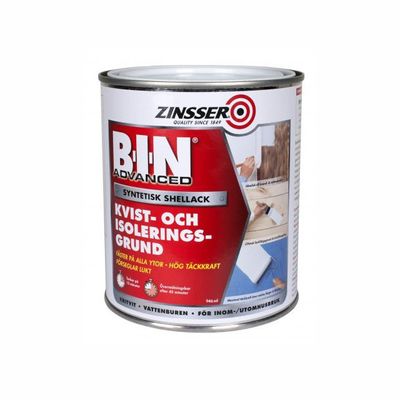 Kvist & Isoleringsgrundfärg Zinsser B-I-N Advanced (1L)
