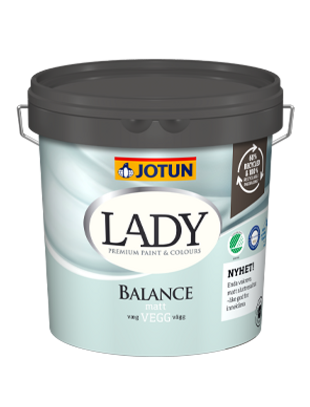 Väggfärg Lady Balance Matt Jotun
