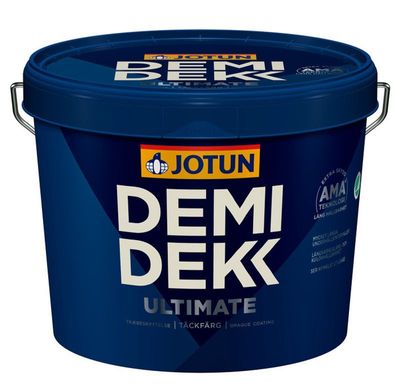 Fasadfärg Demidekk Ultimate Täckfärg Eggvit 0502-Y 3liter