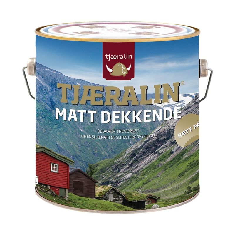 Oljetäckfärg Tjäralin Dekkende Matt