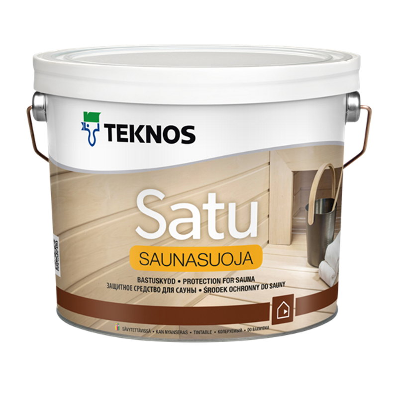Satu Bastuskydd Färglös 3L
