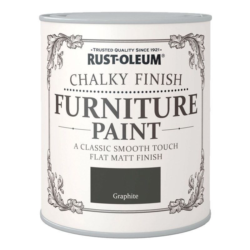 Kalkfärg Rust-oleum Furniture Graphite