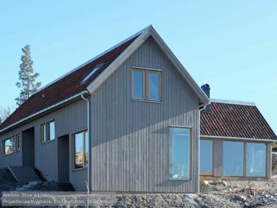 Falu Rödfärg Träfasad Grå