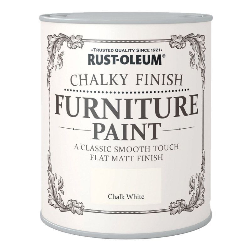 Kalkfärg Rust-oleum Furniture Chalk White