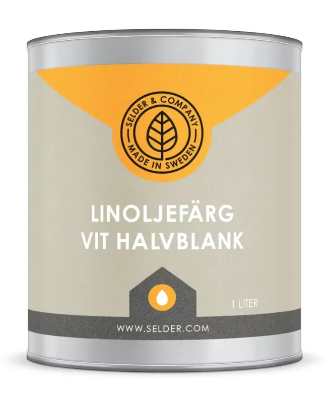 Linoljefärg Halvblank Selder & Co