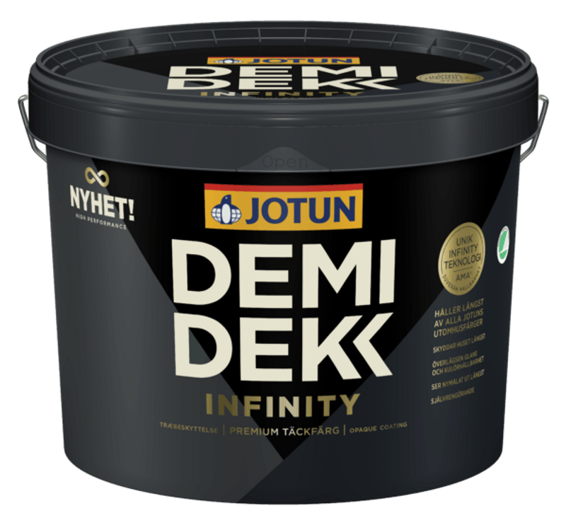 Fasadfärg Demidekk Infinity Täckfärg Jotun (3L Vit)