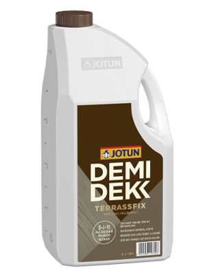 Terrasstvätt Terrassfix Demidekk Jotun