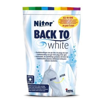 Textilfärg Nitor Back to white 400 g