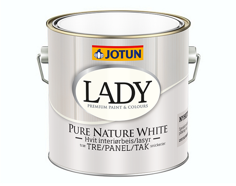 Interiörlasyr Lady Pure Nature White Jotun