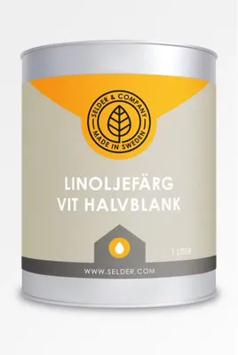 Linoljefärg Selder & Co Halvblank