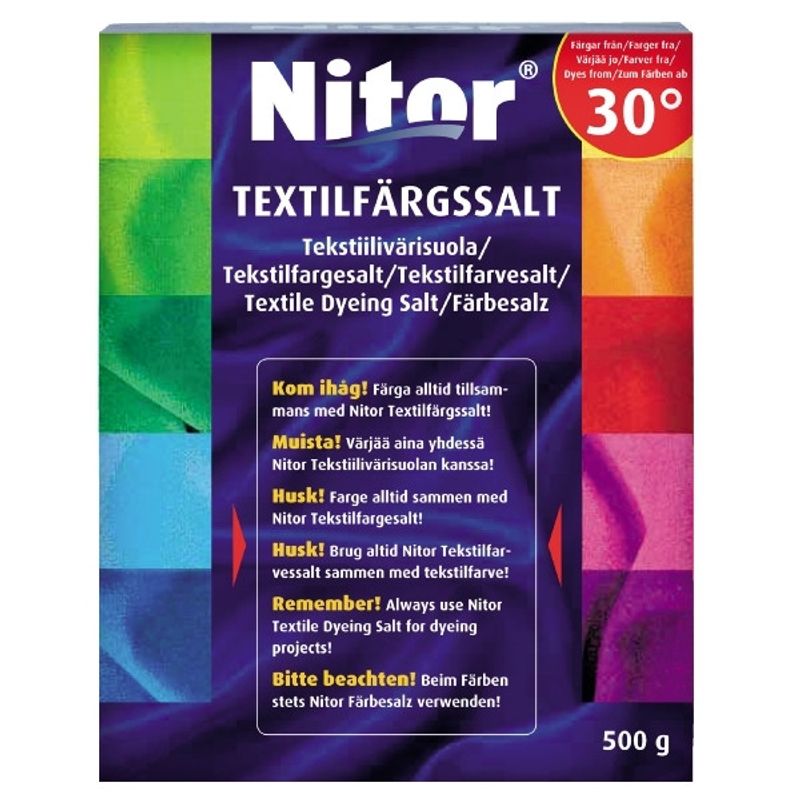 Textilfärgsalt Nitor 500 g