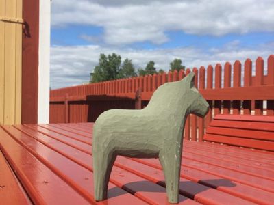 Falu Rödfärg Knut & Foder Grön