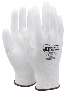 Målarhandske Vit Hanvo Best Grip