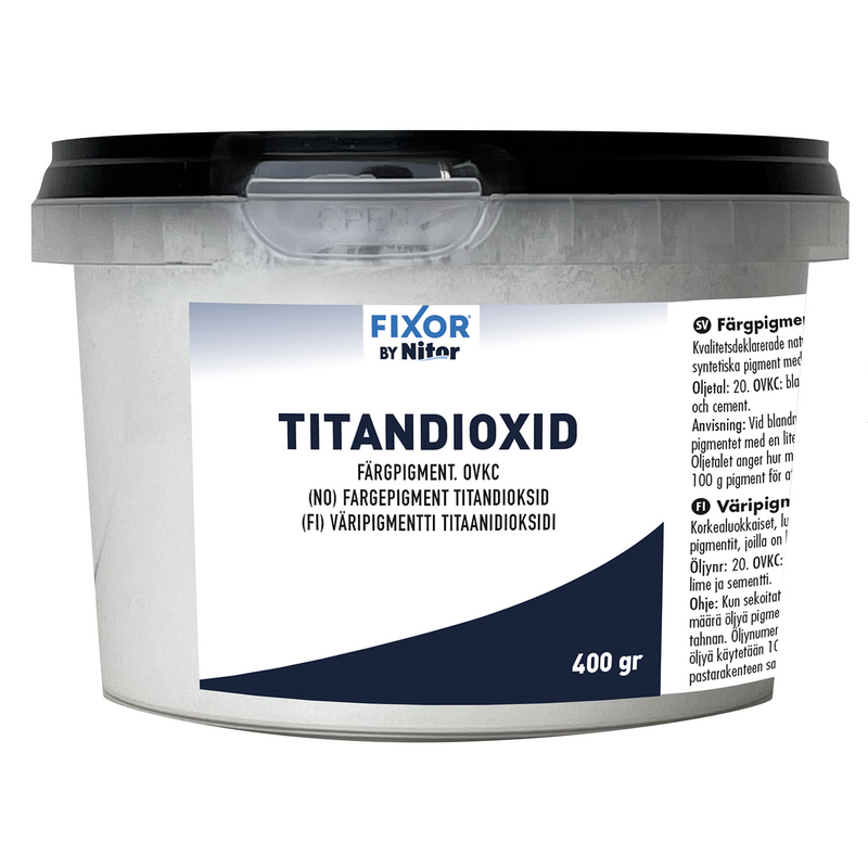 Färgpigment Nitor