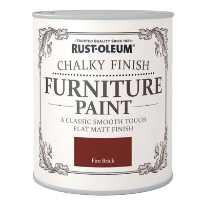 Kalkfärg Rust-oleum Furniture Fire Brick