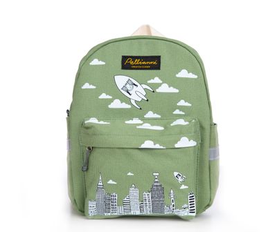 City backpack green