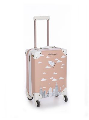 City suitcase rose