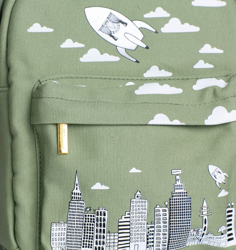 City backpack green