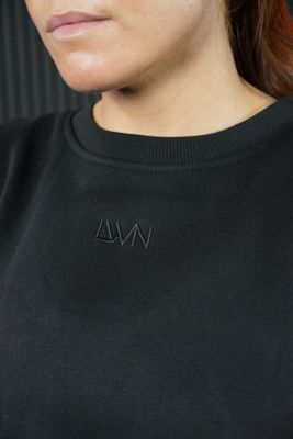 LWN BLACK WOMAN OVERSIZE SWEATSHIRT