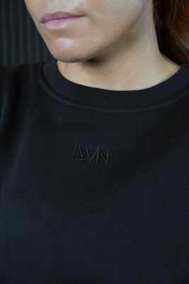 LWN BLACK OVERSIZE SWEATSHIRT