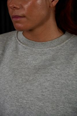 LWN GREY WOMAN OVERSIZE SWEATSHIRT