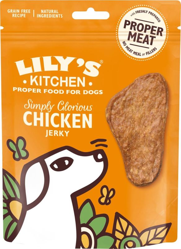 Lilys K. Simply Glorious Chicken Jerky 70g x8