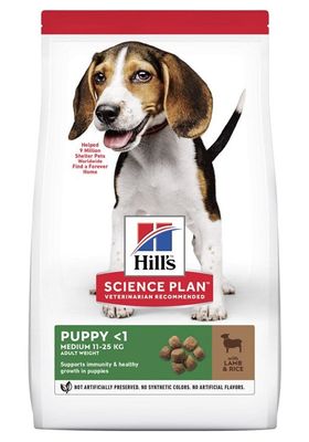 Hill's Puppy Medium Lamb&Rice 14kg