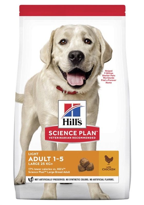 Hill's Canine Adult Light Large Breed Chicken 18kg