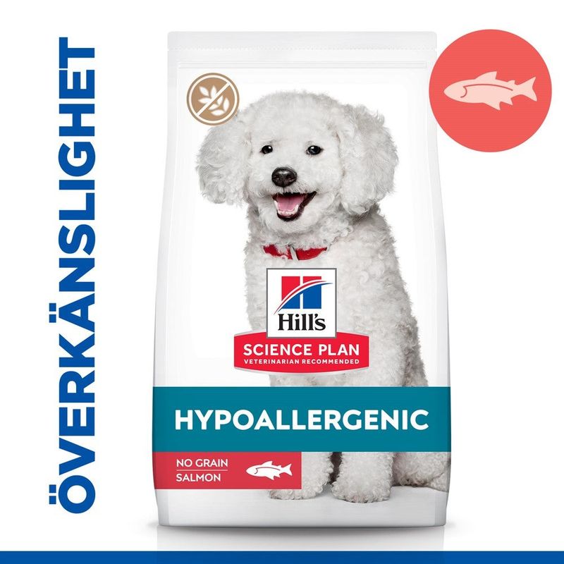 Hill's Canine Adult Hypoallergenic Small&Mini Salmon 6kg