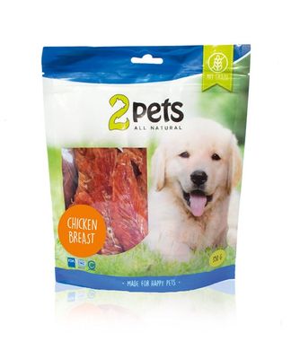 2pets Dogsnack Chicken Breast, 350 g x5