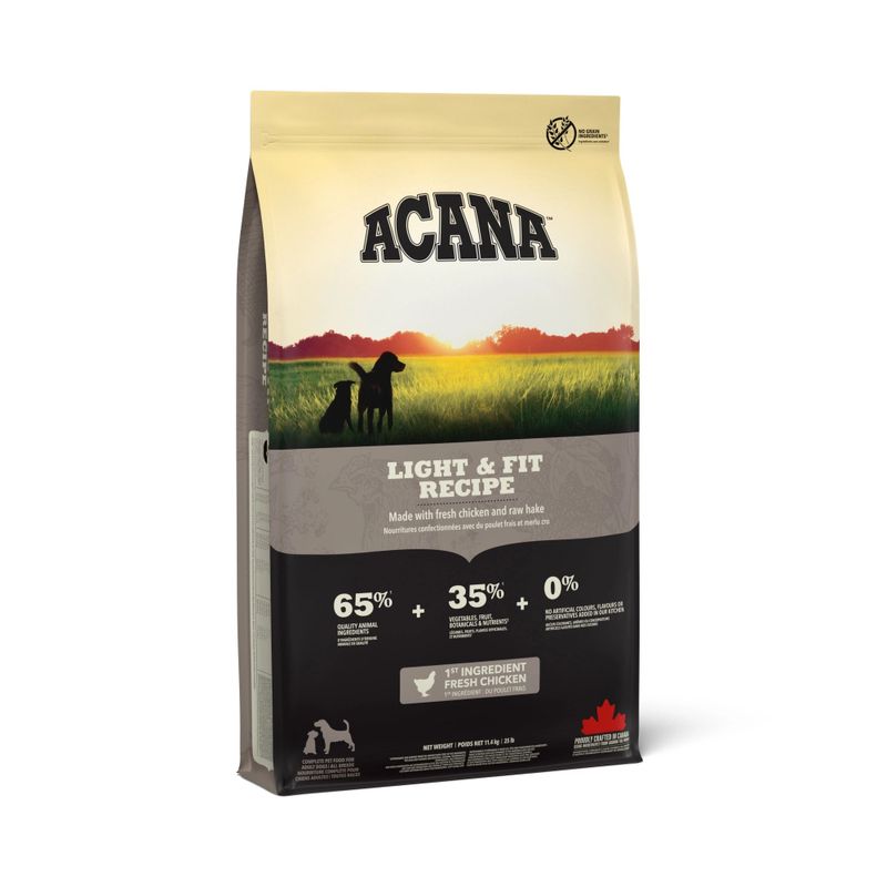 Acana Light & Fit hundfoder 11,4kg