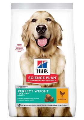 Hill's Canine Adult Perfect Weight Large Breed Chicken 12kg