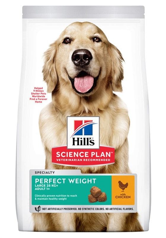 Hill's Canine Adult Perfect Weight Large Breed Chicken 12kg