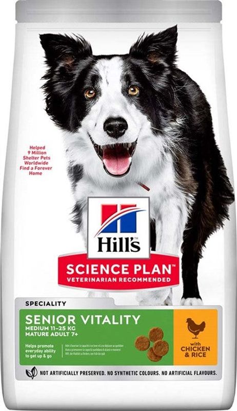 Hill's Canine Senior Vitality Medium Chicken 14kg