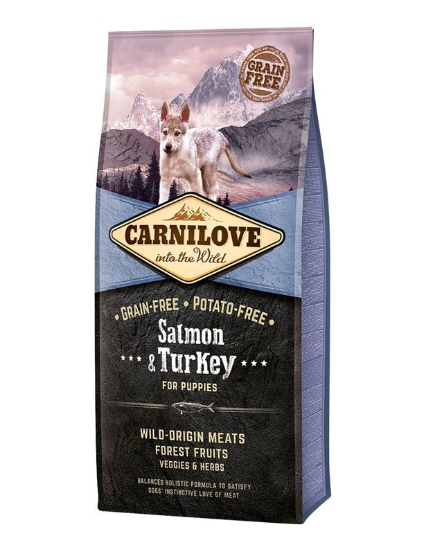 Carnilove Salmon-Turkey Puppy (12 kg)