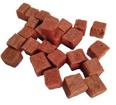 2pets Dogsnack Ostrich/Struts Cubes, 100 g x6