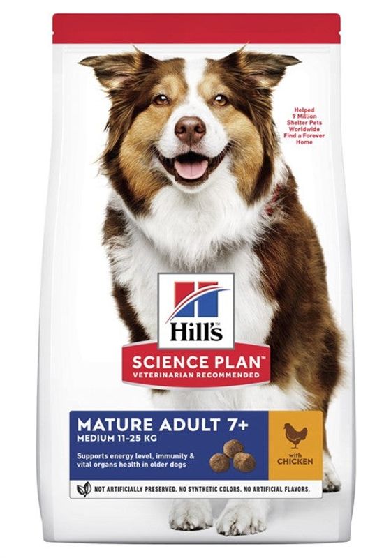 Hill's Canine Mature Medium Chicken 18kg