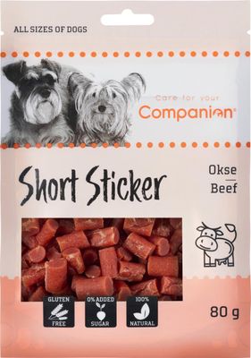 Companion short beef sticks 1,5cm 50g x12