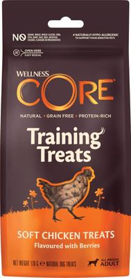 CORE Training Treats kyckling med tillsatta bär