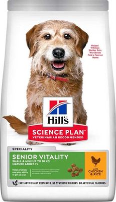 Hill's Canine Senior Vitality Small&Mini Chicken 6kg